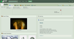 Desktop Screenshot of maxite.deviantart.com