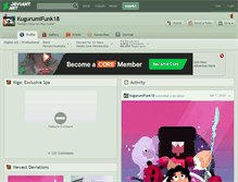 Tablet Screenshot of kugurumifunk18.deviantart.com