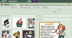 Desktop Screenshot of minako25.deviantart.com