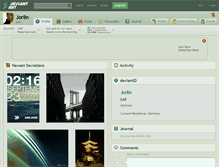 Tablet Screenshot of jorlin.deviantart.com