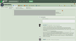 Desktop Screenshot of masterdarkx.deviantart.com