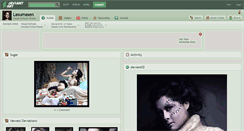 Desktop Screenshot of lasumasen.deviantart.com