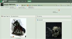 Desktop Screenshot of narcotic-nightmares.deviantart.com