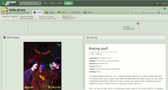 Desktop Screenshot of galka-prince.deviantart.com