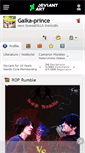 Mobile Screenshot of galka-prince.deviantart.com