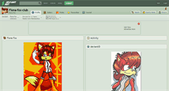 Desktop Screenshot of fiona-fox-club.deviantart.com