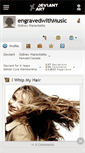 Mobile Screenshot of engravedwithmusic.deviantart.com
