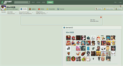 Desktop Screenshot of kiwi-rgb.deviantart.com