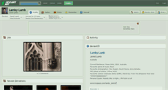 Desktop Screenshot of lamby-lamb.deviantart.com