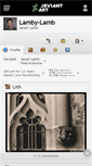 Mobile Screenshot of lamby-lamb.deviantart.com