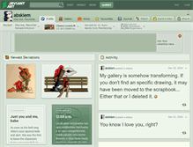Tablet Screenshot of abskiem.deviantart.com
