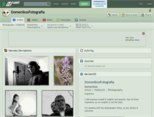 Tablet Screenshot of domenikosfotografia.deviantart.com