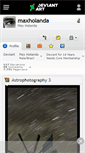 Mobile Screenshot of maxholanda.deviantart.com