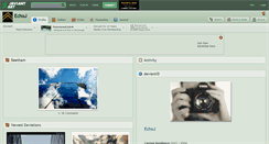 Desktop Screenshot of echoj.deviantart.com