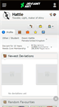 Mobile Screenshot of hattle.deviantart.com