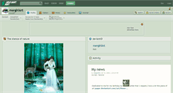 Desktop Screenshot of mergirlart.deviantart.com