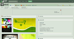Desktop Screenshot of lastwolf.deviantart.com
