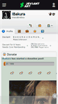 Mobile Screenshot of ibakura.deviantart.com