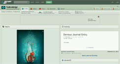 Desktop Screenshot of fudexdesign.deviantart.com