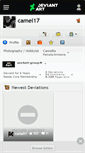 Mobile Screenshot of camel17.deviantart.com