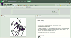 Desktop Screenshot of clearwater-art.deviantart.com