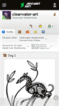 Mobile Screenshot of clearwater-art.deviantart.com