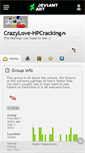 Mobile Screenshot of crazylove-hpcracking.deviantart.com