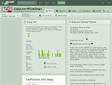 Tablet Screenshot of crazylove-hpcracking.deviantart.com