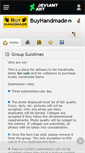 Mobile Screenshot of buyhandmade.deviantart.com