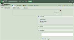 Desktop Screenshot of djdemo001.deviantart.com