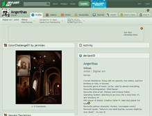 Tablet Screenshot of angerthas.deviantart.com