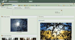 Desktop Screenshot of paintmytears.deviantart.com
