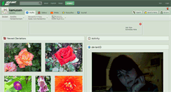 Desktop Screenshot of kamussen.deviantart.com