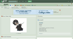 Desktop Screenshot of daneko.deviantart.com