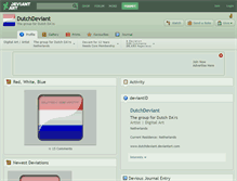 Tablet Screenshot of dutchdeviant.deviantart.com