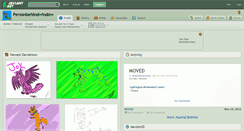 Desktop Screenshot of personbehindwindow.deviantart.com