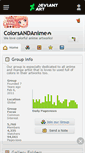 Mobile Screenshot of colorsandanime.deviantart.com