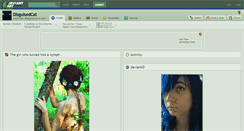 Desktop Screenshot of disguisedcat.deviantart.com