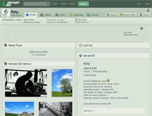 Tablet Screenshot of fishy.deviantart.com