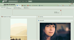 Desktop Screenshot of last-day-of-summer.deviantart.com