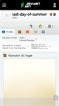 Mobile Screenshot of last-day-of-summer.deviantart.com
