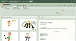 Desktop Screenshot of jimbochen.deviantart.com