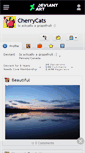 Mobile Screenshot of cherrycats.deviantart.com