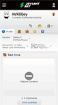 Mobile Screenshot of mrkilljoy.deviantart.com