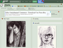 Tablet Screenshot of alloysius.deviantart.com