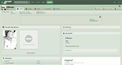 Desktop Screenshot of blikman.deviantart.com