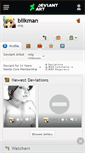 Mobile Screenshot of blikman.deviantart.com