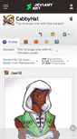 Mobile Screenshot of cabbyhat.deviantart.com