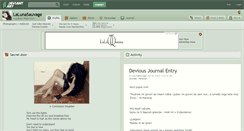 Desktop Screenshot of lalunasauvage.deviantart.com