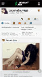 Mobile Screenshot of lalunasauvage.deviantart.com